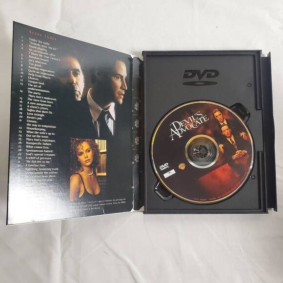 The Devil’s Advocate DVD Special Edition Keanu Reeves Al Pacino Thriller Horror - Picture 2 of 3